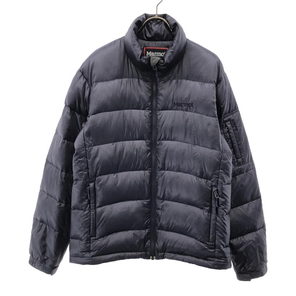 

Marmot Вышивка логотипа Пуховик M Темно-синий system Outdoors Мужской Б/У
