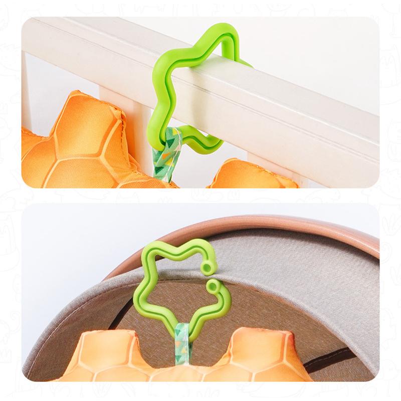 Yürümeye başlayan çocuk doldurulmuş hayvan arabası beşik asılı bebek çıngıraklar bebek araba arabası peluş çalkalayıcı hayvan arı bebek peluş çıngırak