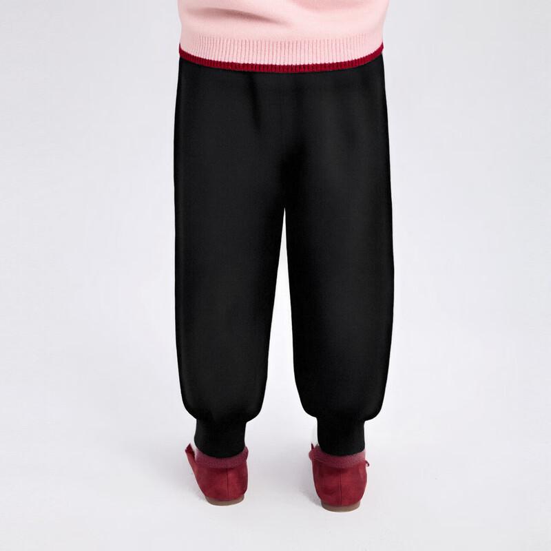 DEESHA Girls Fleece-Lined Winter Jogger Pants 130