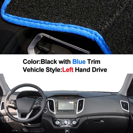 Car Dashboard Cover For Hyundai Creta Ix25 2014 2015 2016 2017 2018 2019 Dash Board Dash Mat Pad Carpet Cover Auto Sun Shade
