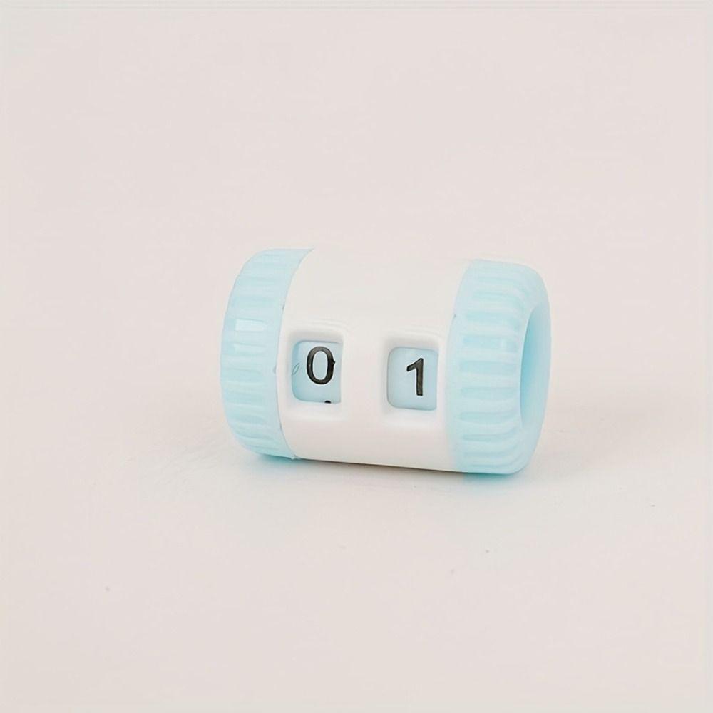 DIY Manual Handheld Knitting Stitch Counter Plastic Universal Knitting Row Counter Mini Knitting Tally Counters Sewing