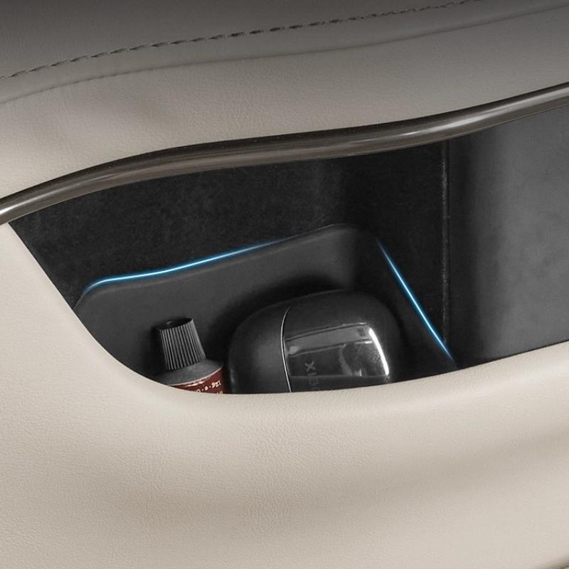 For Toyota Alphard Vellfire 40 Series Seat Storage Slot Silicone Box Pad Modification Accessories Storage Box Car Accessories