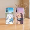 Frieren Beyond Journey's End Phone Case Transparent Silicone Soft For SamsungA10,12,20,21S,30,31,40,50,51,52,70,71