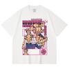 230 Gsm 100% Cotton Jujutsu Kaisen V45 Sukuna Print Unisex Heavy Cotton T Shirt