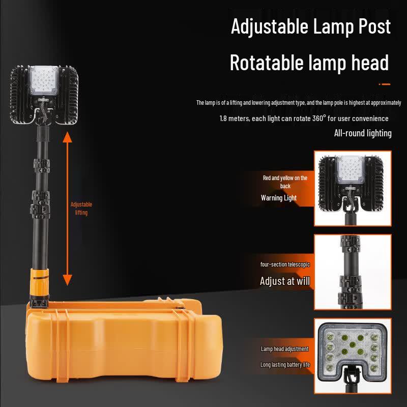 Portable Foldable LED Emergency Lifting Work Light