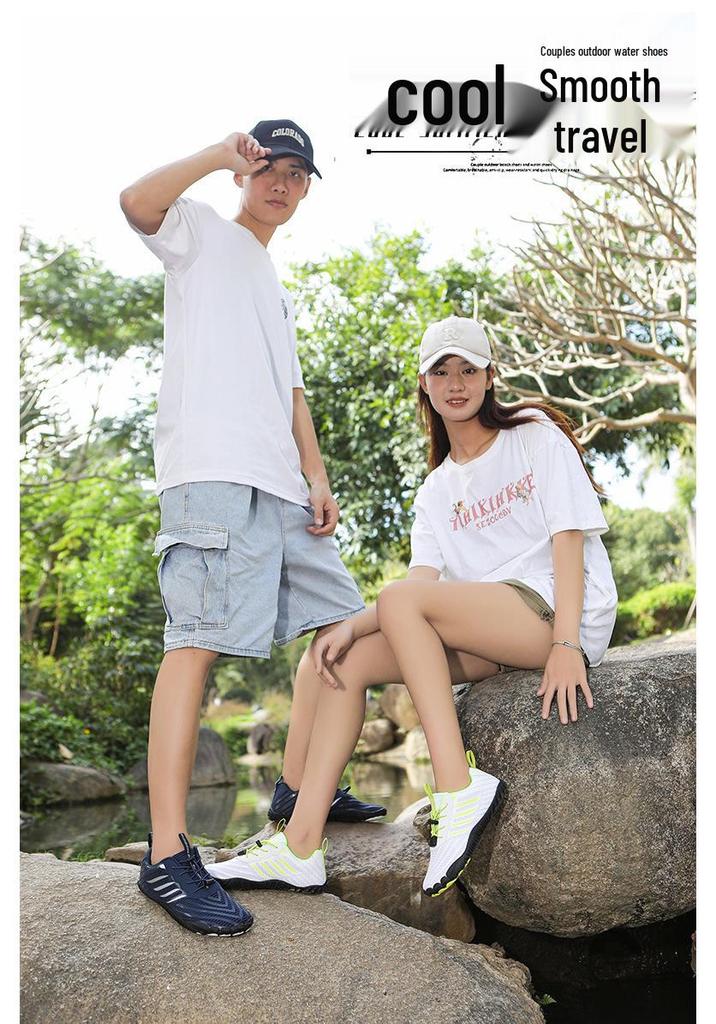 New Quick-Dry Anti-Slip Outdoor Hiking Shoes: Five-Toe Design for Couples