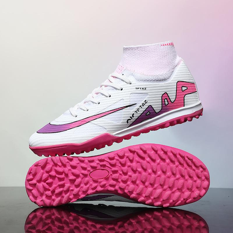Youth football shoes students grass spikes men and women broken nails shade training shoes foo tball