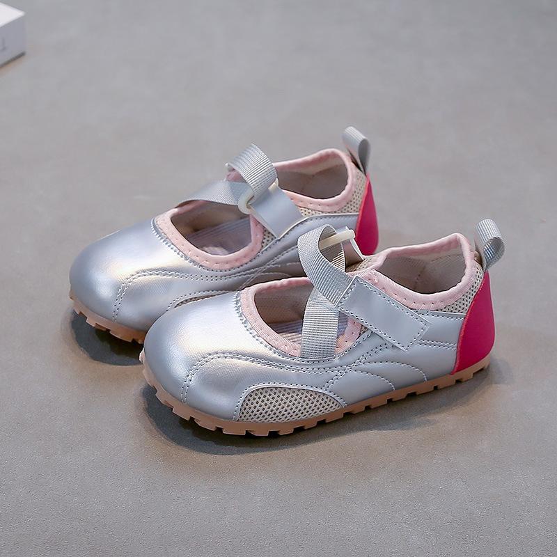 Girls Casual Shoes Hollowed-out Breathable Children Sandals for Summer 2025 New Kids Sports Shoes Non-slip Soft Sole Comfort