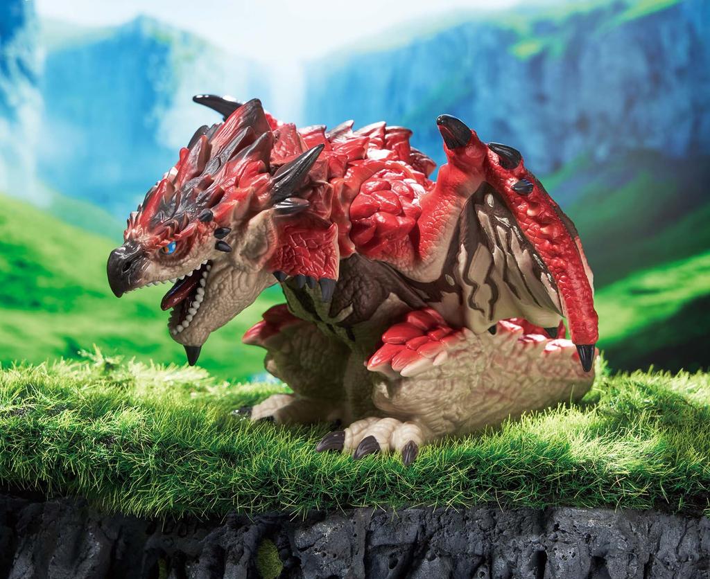Monster*Hunter Zenza Beast Rioreus Fierce Fight! Firefire Dragon Rioreus Figure Official