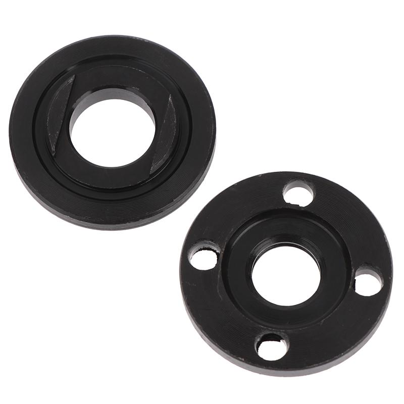 M14 x 2.0 Angle Grinder Flange Nut,39mm OD 20mm Blade Hub & 16mm Bore, 12mm Thick Carbon Steel Replacement Flange