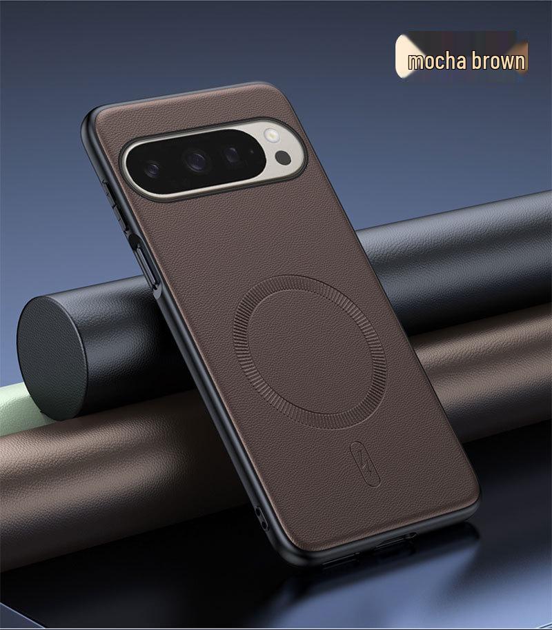 Leather Magnetic Protective Case for Google Pixel 10, 9 Pro XL & 8A - Drop-Proof Design