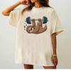 Sloth shirt teen Graphic graphic Women 2000s hip hop Classic tshirt Y2k graphic Breathable Women Digital University