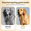 Push-button Type Cat Dog Dematting Comb Stainless Steel Pet Hair Remover Brush  Pet Accessories
