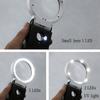 Double Lens Handheld Magnifying Glass With 6 LED Lights And 2 Lamps For Detailed Inspection Magnifing Glass