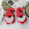 DIY Weihnachtsgnom Silikonform Handgemachte Aroma Kerze Gips Ornament Formen Weihnachts Elf Süßigkeiten Schokolade Backformen