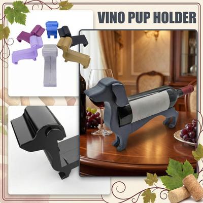 Creative Decoration Of Red Wine Bottle Rack