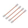10pcs 3Pin LED Light Strip Connectors 8mm/10mm LED Tape Light Connector  For Party