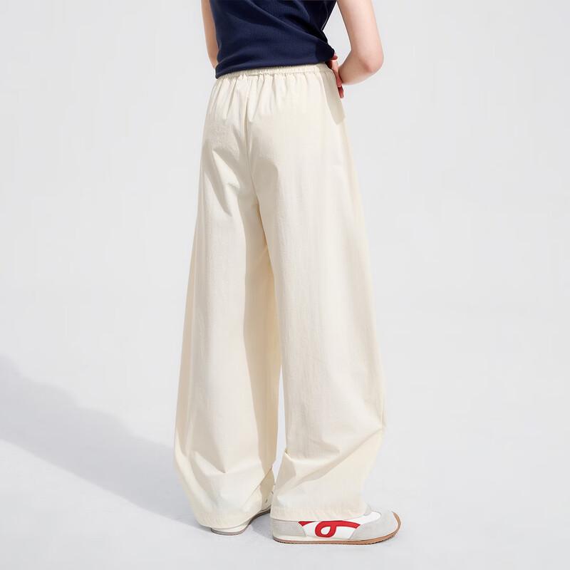 Girls' Lightweight Breathable Wide-Leg Summer Pants
