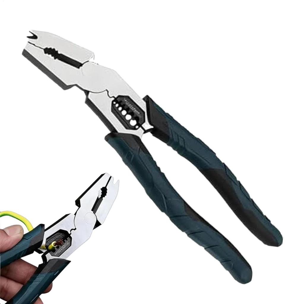 9 In 1 Wire Stripper High Carbon Steel Nail Puller/ Wire Cutter/ Wire Stripper/ Wire Crimper Cutting Pliers elbow Wire strippers