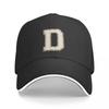 Verstellbare Baseballkappe mit dem Buchstaben D für Herren und Damen, Hochwertige Snapback-Kappe, Unisex