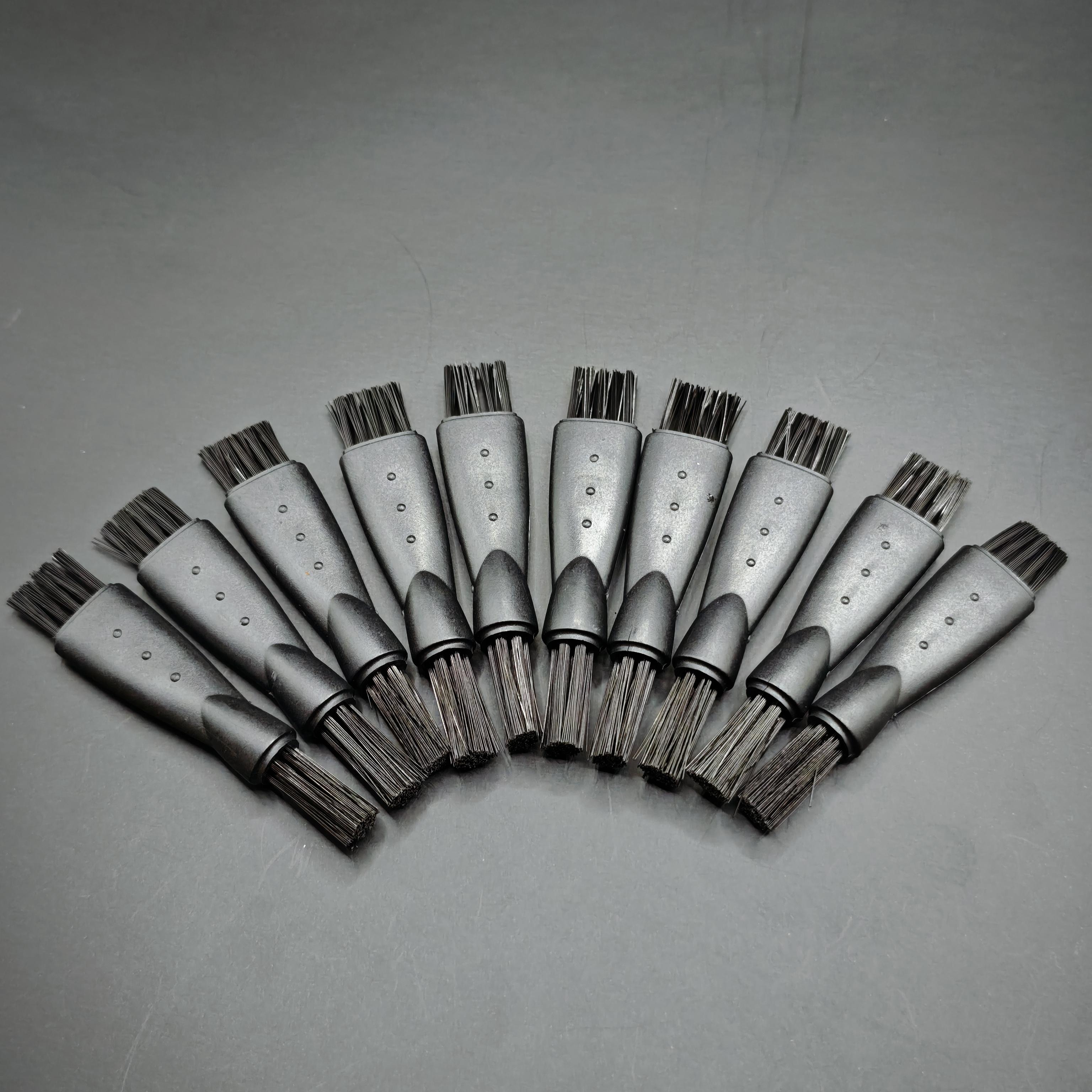 10X Replacement Razor Shaver Clipper Cleaning Brushes For All Philips & Braun & WAHL & Panasonic & Andis Models Parts чёрный