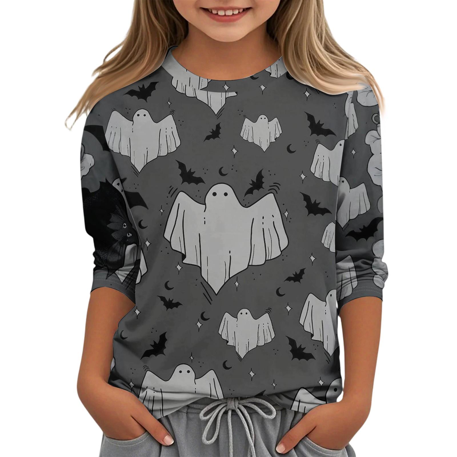 

Children s Casual Three-quarter Sleeve Round Neck Top 150