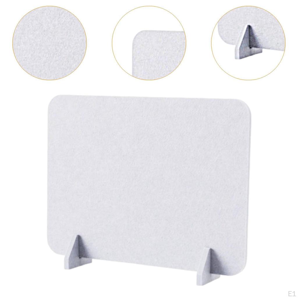 Acoustic Desk Divider Partition Desktop Board Lightweight Screens Privacy Panel for
