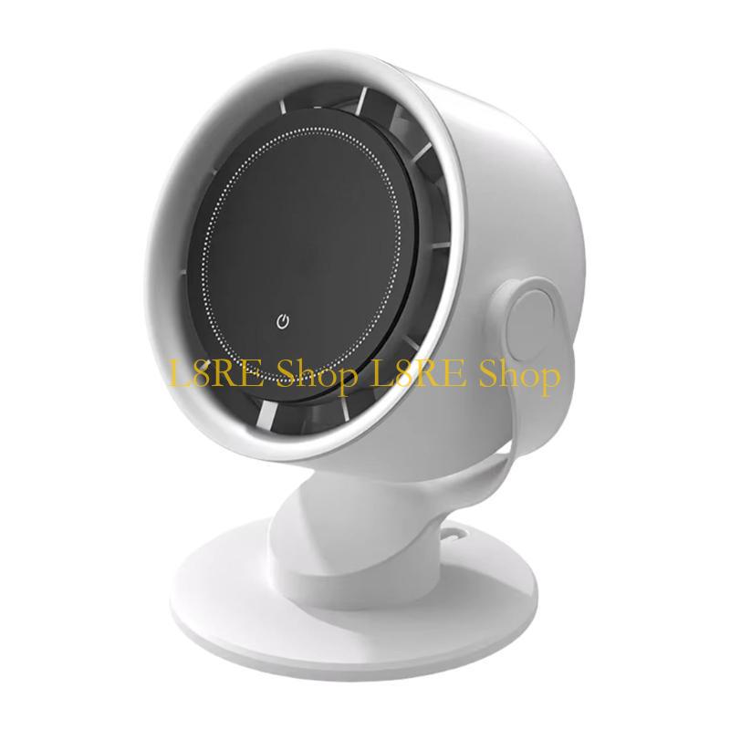 L8RE Practical Small Desktop Fan Comfortable Wall Hanging Fan Office Fan 4000mAh