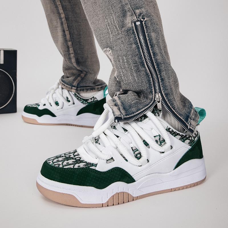 Hongkong-Stil Nischen-Paar-Board-Schuhe Damen-Ins super angesagte vielseitige Sportschuhe Frühling neue kleine weiße Schuhe Herren
