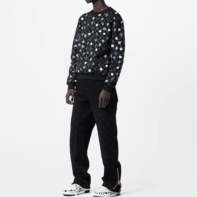 Louis Vuitton X Yayoi Kusama Infinity Dots Printed Crewneck 1AB6J7