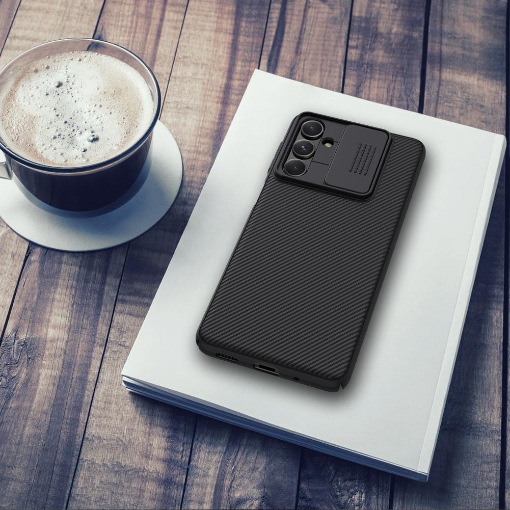 NILLKIN Pro Samsung Galaxy M54 5G Pouzdro CamShield Slide Ochrana soukromí objektivu fotoaparátu Zadní kryt pro Samsung M54 5G
