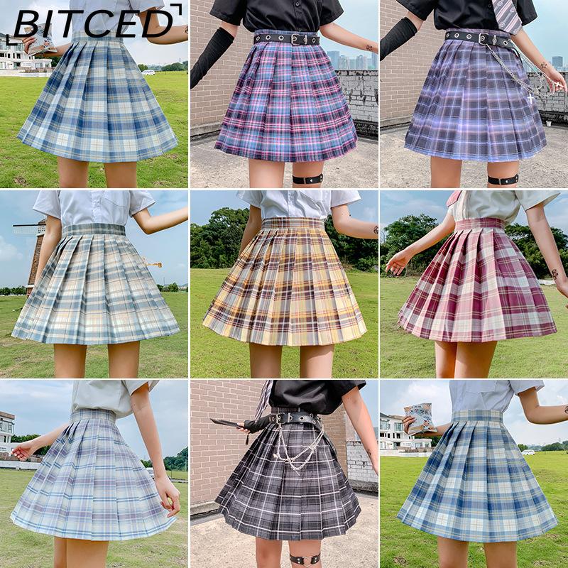 BITCED Gonna Casual Estiva Primaverile alla Moda da Donna 18 Colori