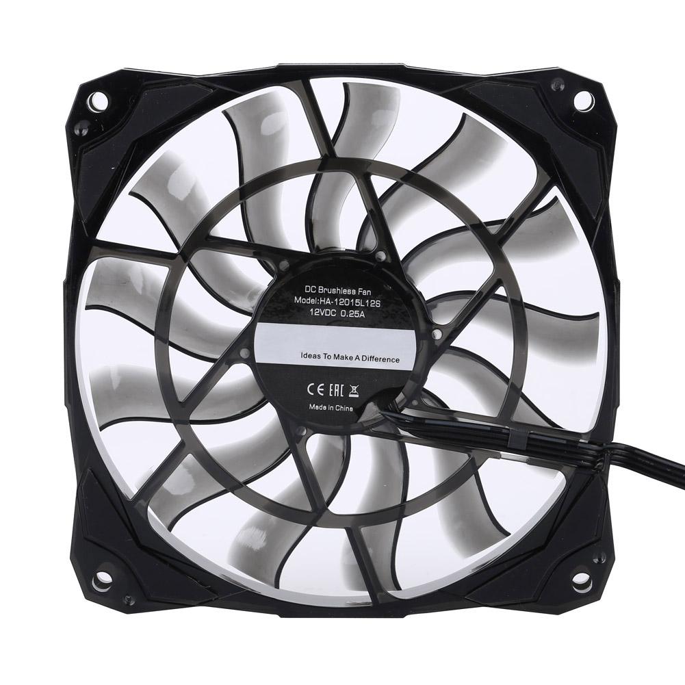 For IDCOOLING No 12015 12cm Thin Fan Height 12cm PWM Fans CPU Cooling Fan Temperature Control