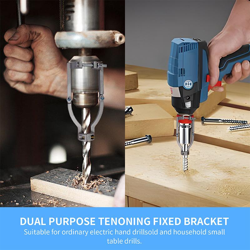 Square Hole Drill Bit Adapter For Electric Tools Professional Accessory - Woodworking Hole Saw - Cutting Chisel - Drill Bit Set