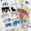 Cute Animal Stickers Funny Personalized Animal Stickers New Hand-Painted Decals for Journal Diary Scrapbook Photo Album Decor