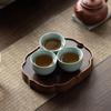 Ru Kiln Ceramic Teacup Gift Set