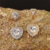 Personality Belly Rings Elegant Curved Navel Rings Delicate Navel Piercing Barbell  Body Jewelry
