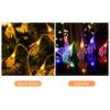 Halloween String Lights 20FT 40LEDs Transparent Skeleton Hand Shaped Decorative Hanging Lights