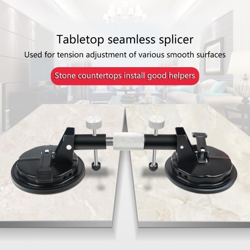 Granites Seams Setters Adjustable Vacuum Suctioning Cup Stone Seams Setters for Seams Joining Leveling Professional Countertops