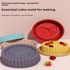 6 Inch Charlotte Cake Pan Silicone Cheesecake Nonstick Round Silicone Baking Mold Cake Molds For Strawberry Shortcake Tart Pie