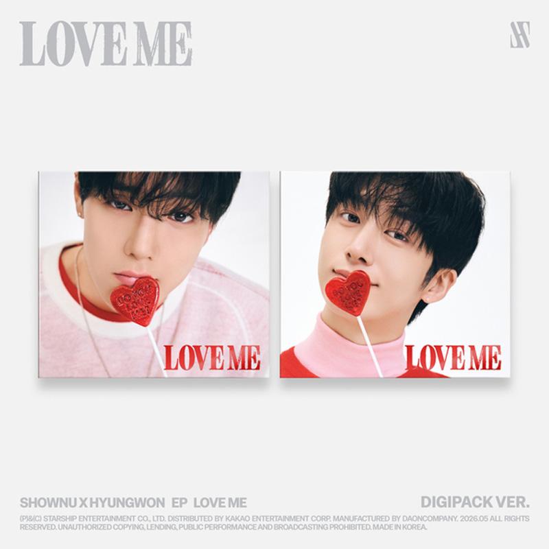 ШОНУ И ХЕНВОН (MONSTA X) – EP [ЛЮБИ МЕНЯ] (ДИГИПАК ВЕР.) Ограниченный выпуск 1pcs