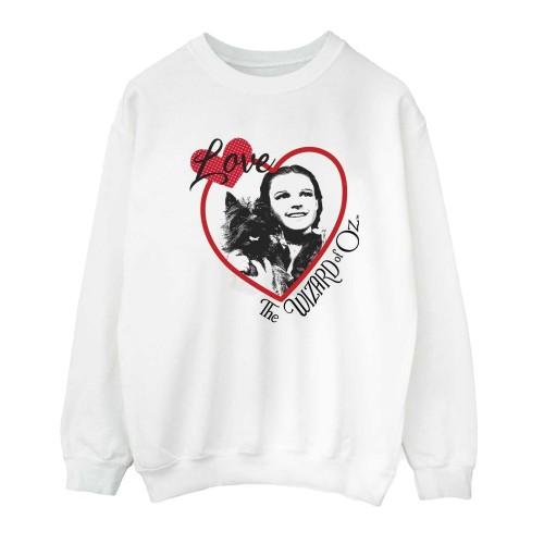 Wizard Of Oz Mens Love Heart Sweatshirt