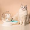 Snail Shape Pet Automatic Fountain 2.8L Large Capacity Transparent Visibility Cat Dog Water Feeder Refills Automatically