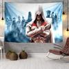 Assassin Game Printed Tapestry, Wall Hanging,Livingroom, dormitory, Large Wall Decor, Fabric Decor Fan Birthday Gifts