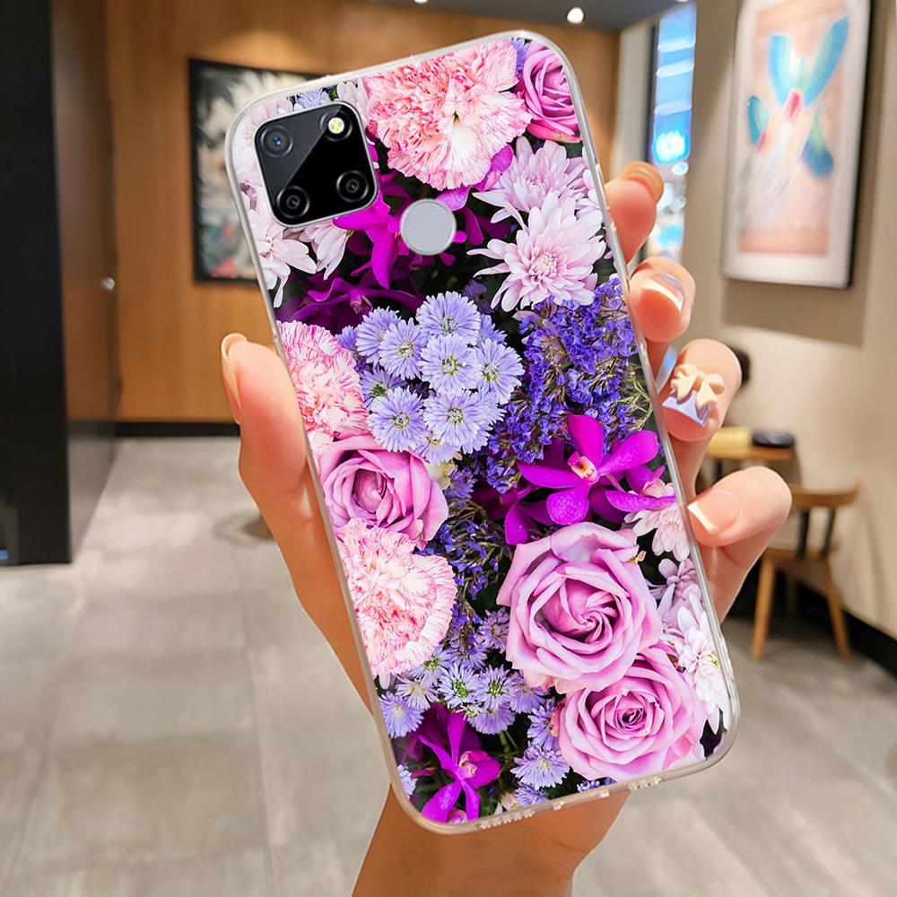 Case For Realme C25 C25s Coque Cute Cartoon Painted Soft Silicone Cover For OPPO Realme C25S C25 Cases Bumper RMX3195 RMX3197