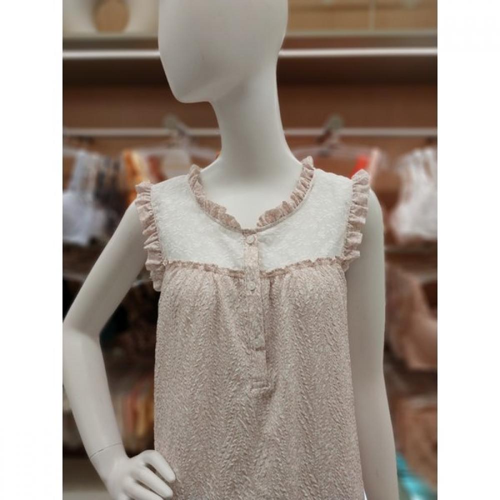 Barbara Women S Pleated Floral Loungewear dreSS  Gw4577l 