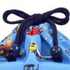 COLORFUL CANDY STYLE Drawstring Cup Pouch Name Car Encyclopedia NL802200 Bag, Small, (with Tag), Water-Repellent, No-Iron, Design, Lightweight,
