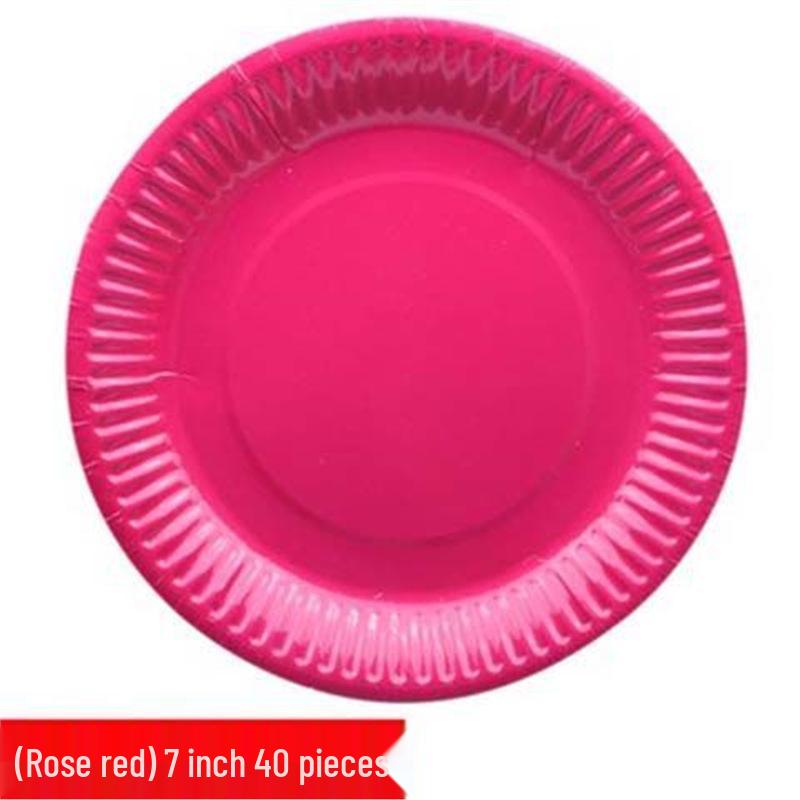 Disposable DIY Painting Plates for Kindergarten Art Activities