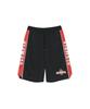 FREEDOM Olympia Side Panel Bermuda Shorts (Black)