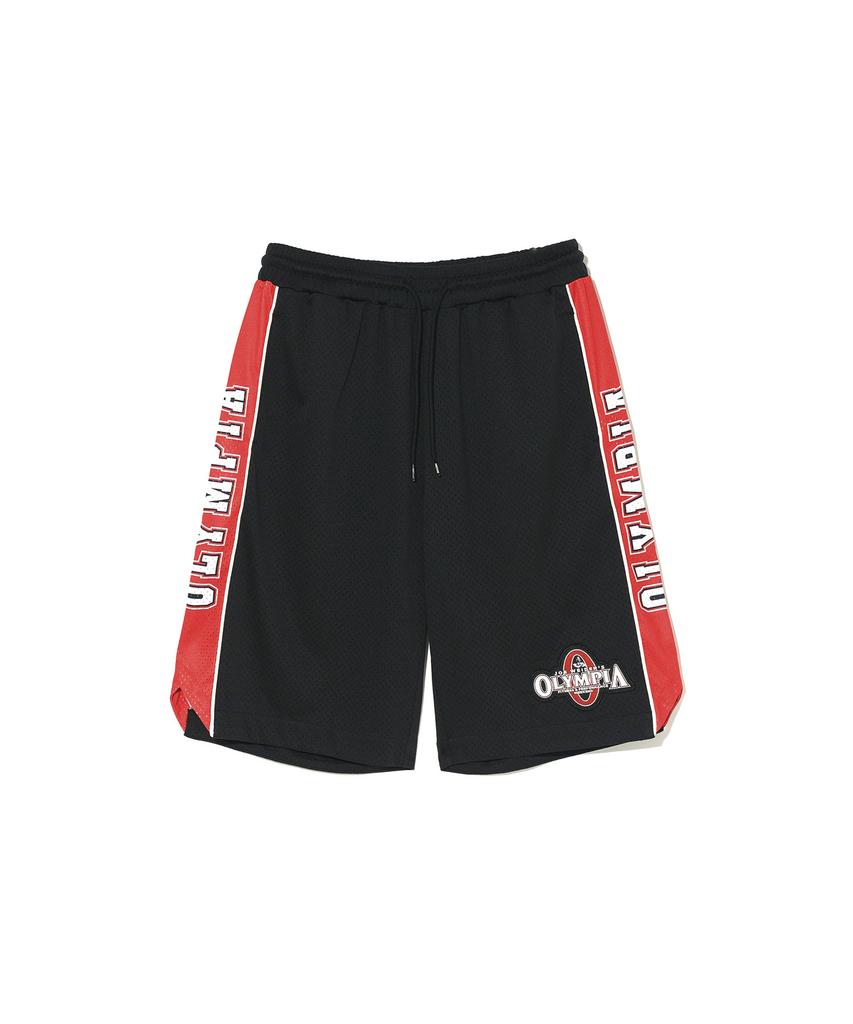 FREEDOM Olympia Side Panel Bermuda Shorts (Black)